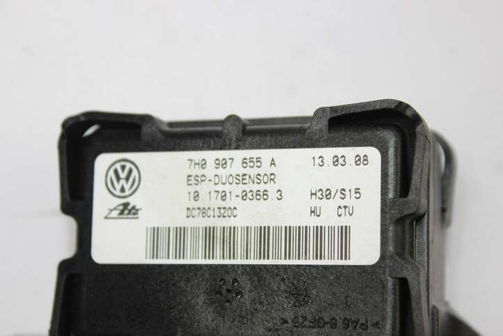 Audi A3/S3 8P (2004 - 2008)  7H0907655A Датчик ESP (системы стабильности) (датчик курсовой устойчивости))