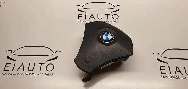 BMW 5 E60 E61 (2004 - 2010) 601718900 Подушка безопасности руля — фото 1