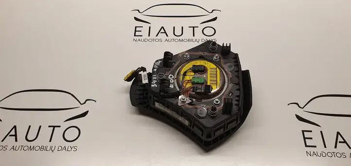 BMW 5 E60 E61 (2004 - 2010) 601718900 Подушка безопасности руля — фото 4