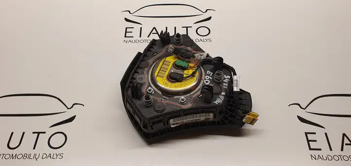 BMW 5 E60 E61 (2004 - 2010) 601718900 Подушка безопасности руля — фото 6