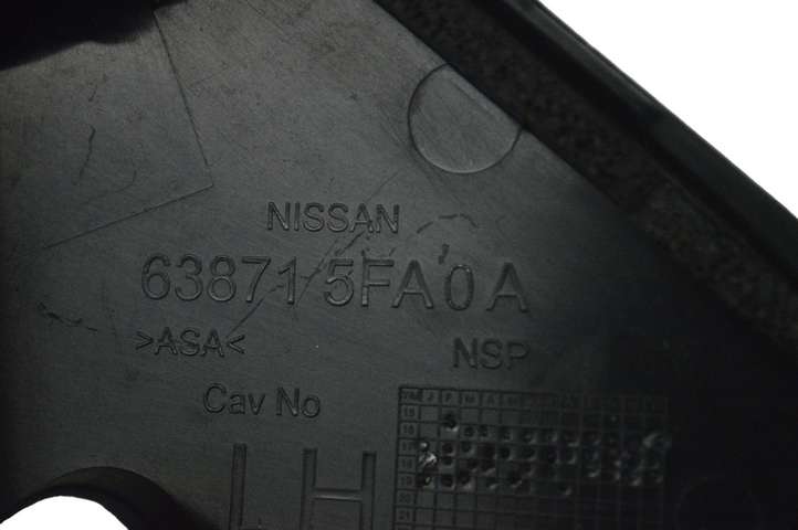 Nissan Micra (2017 - )  638715FA0A Пластиковая отделка зеркала