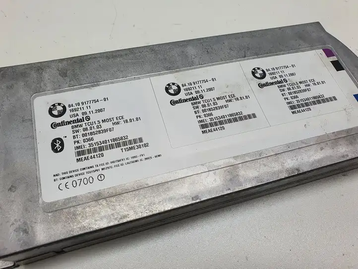 BMW 5 E60 E61 (2004 - 2010) 9177754 Bluetooth модуль — фото 4