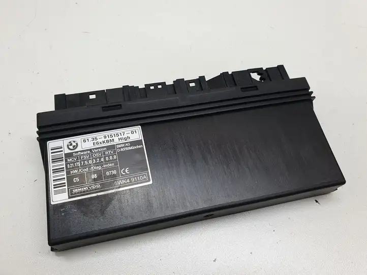 BMW 5 E60 E61 (2004 - 2010) 9151517 Модуль комфорта — фото 2