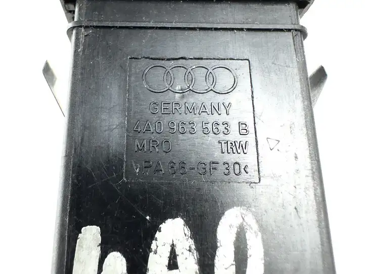 Audi A4 S4 B5 8D (1999 - 2001) 4a0963563b Включатель обогрева — фото 4