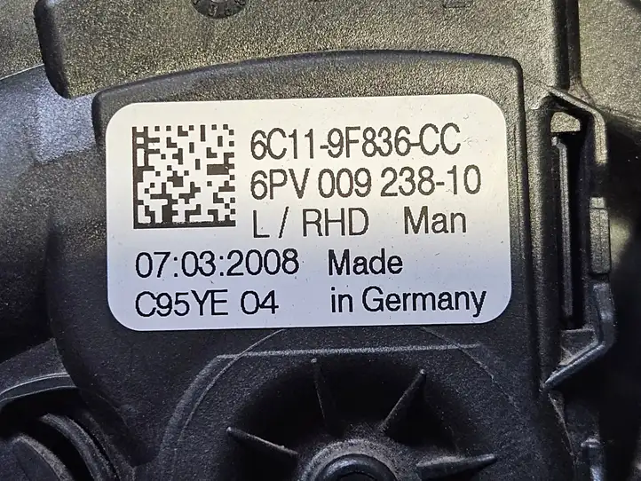 Ford Transit (2006 - 2013) 6C119F836CC Педаль акселератора — фото 4