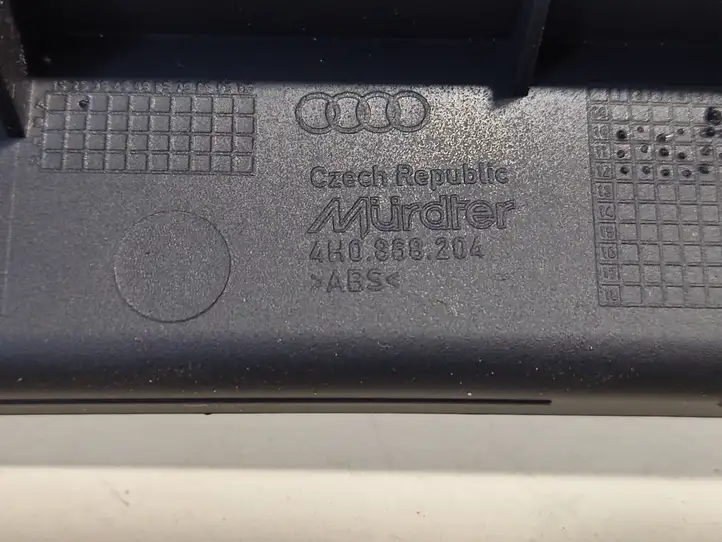 Audi A8 S8 D4 4H (2010 - 2014) 4H0868204 Прочие детали салона — фото 4