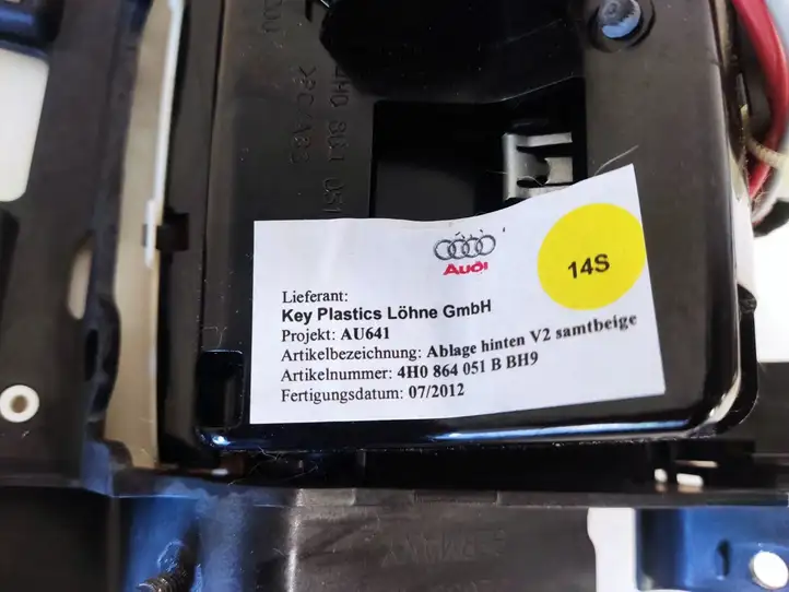 Audi A8 S8 D4 4H (2010 - 2014) 4H0864051B Задняя пепельница — фото 5