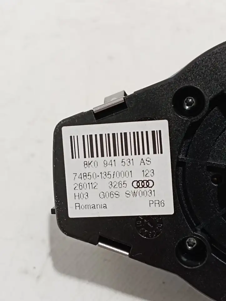 Audi A5 8T 8F (2011 - 2016) 8K0941531 Включатель фонарей — фото 2