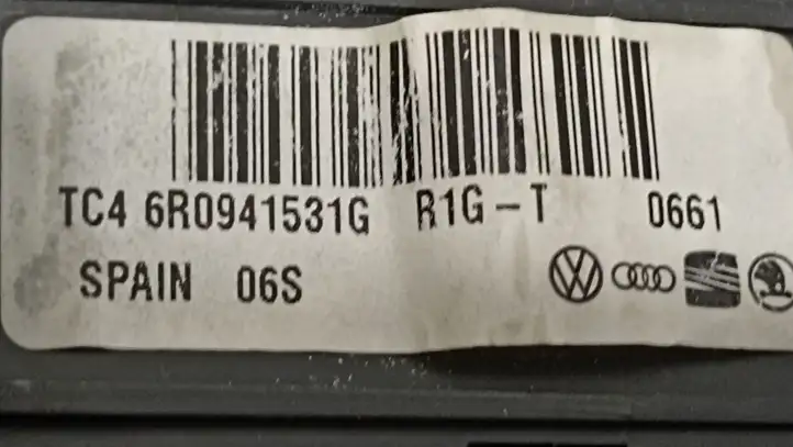 Volkswagen Polo V 6R (2009 - 2015) 6R0941531G Включатель фонарей — фото 7