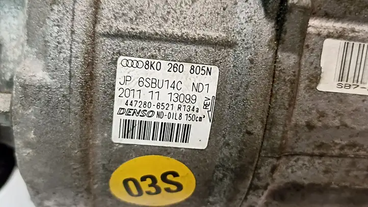 Audi A4 S4 B8 8K (2011 - 2015) 8K0260805N Компрессор (насос) кондиционера воздуха — фото 7