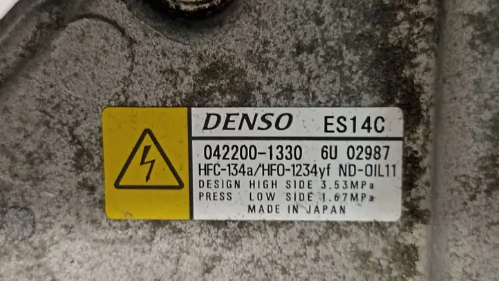 Toyota Auris E180 (2012 - 2018) 0422001330 Компрессор (насос) кондиционера воздуха — фото 8