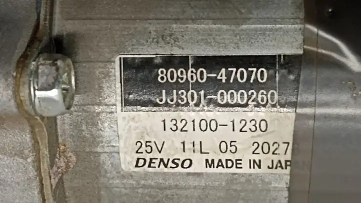 Toyota Prius (XW30) (2009 - 2015) 8096047070 Насос гидроусилителя руля — фото 6