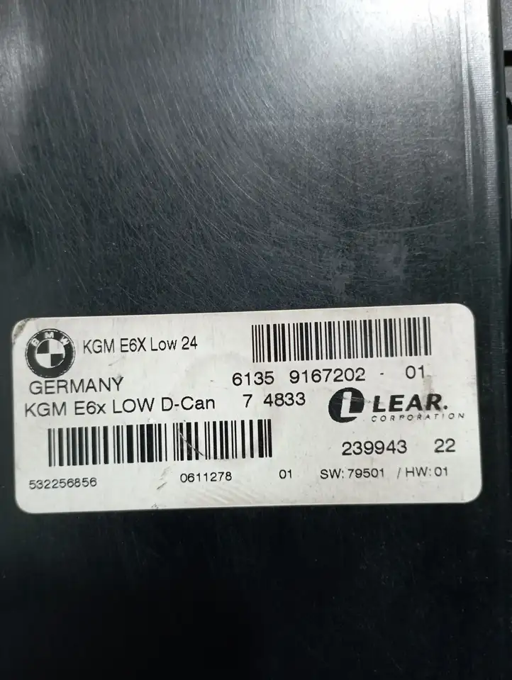 BMW 5 E60 E61 (2004 - 2010) 6135916720201 Модуль комфорта — фото 4