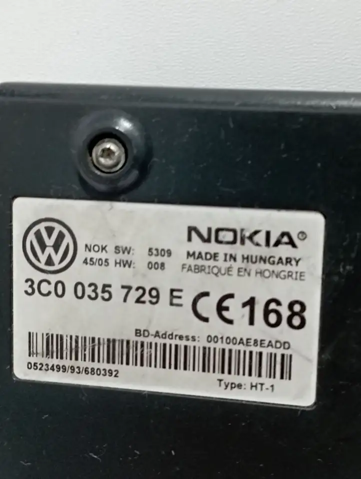 Volkswagen PASSAT B6 (2005 - 2010) 3C0035729E Bluetooth модуль — фото 2