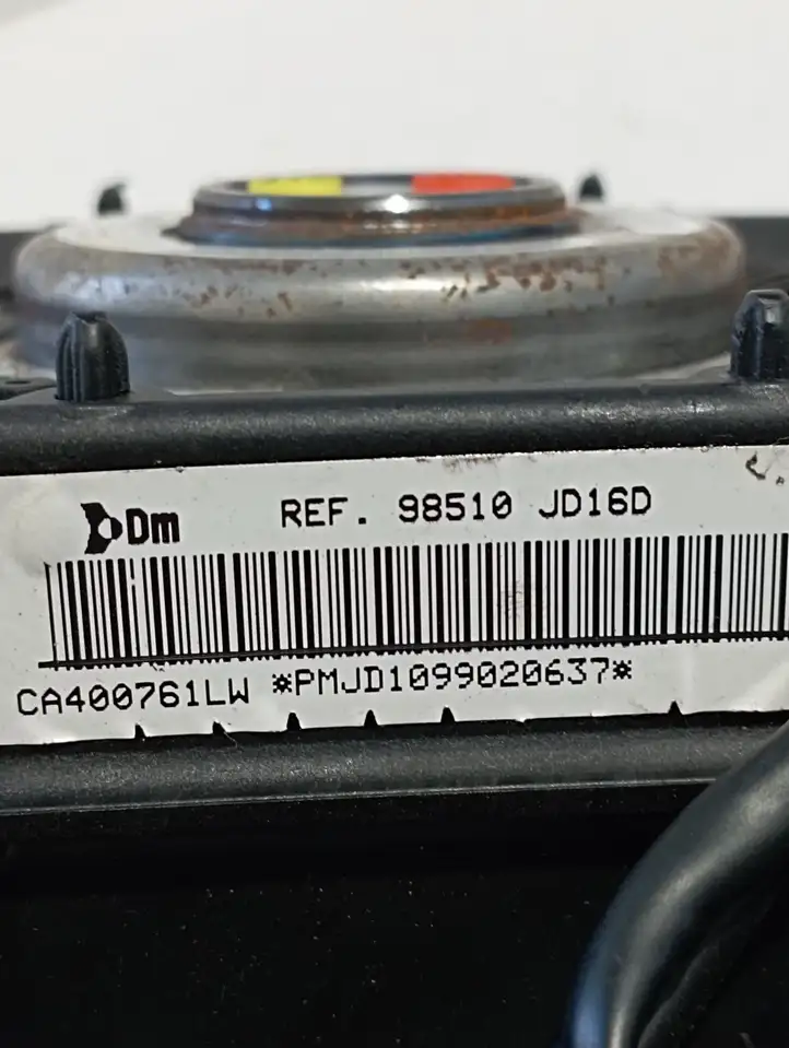 Nissan Qashqai (2006 - 2010) 98510JD16D Подушка безопасности руля — фото 4