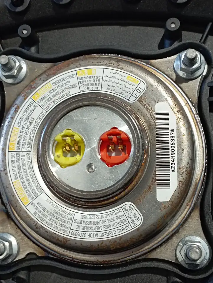 Nissan Qashqai (2006 - 2010) 98510JD16D Подушка безопасности руля — фото 6