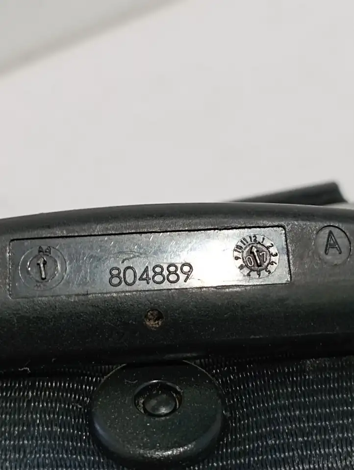 Nissan Qashqai (2006 - 2010) 6082583 Задний ремень безопасности — фото 2
