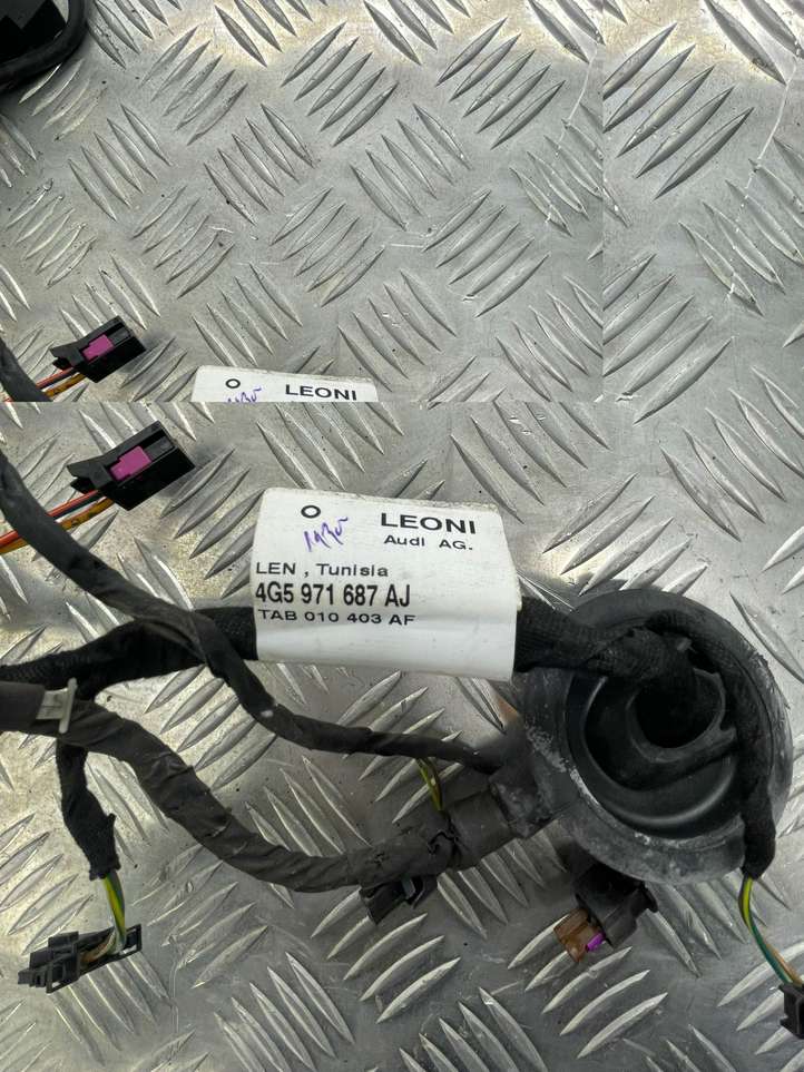 Audi A6 (2011 - 2014)  4G5971687AJ Проводка задних дверей