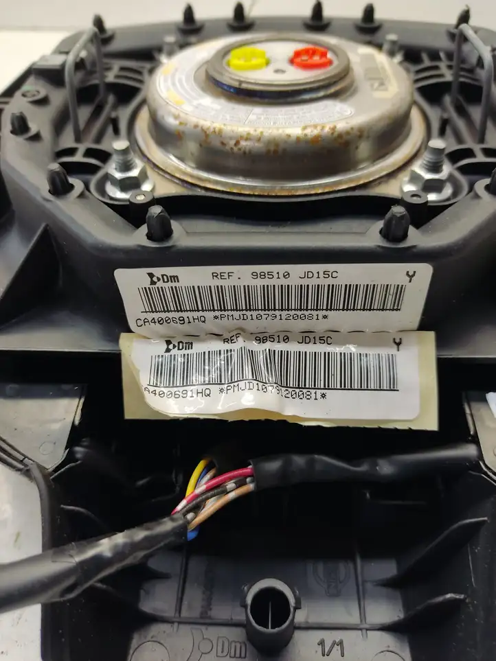 Nissan Qashqai (2006 - 2010) 98510JD15C Подушка безопасности руля — фото 2
