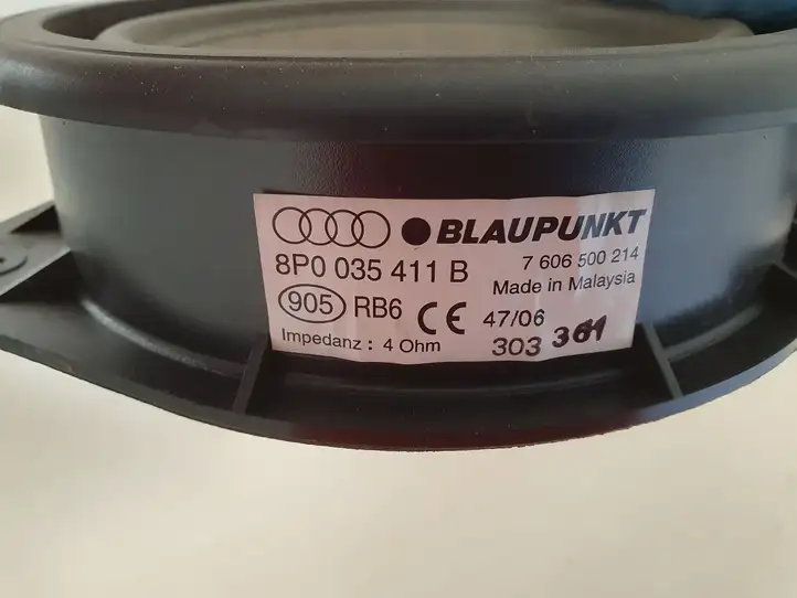 Audi A3/S3 8P (2004 - 2008) 8P0035411B Динамики задних дверей — фото 3