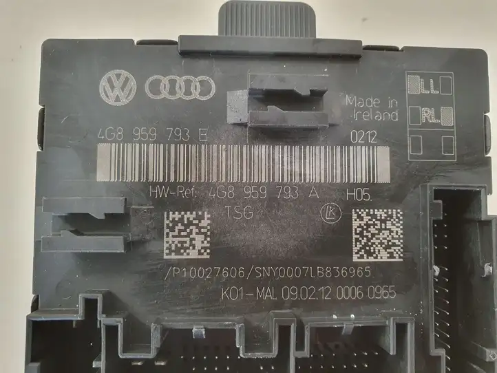 Audi A6 C7 (2011 - 2014) 4G8959793E Блок управления дверью — фото 2