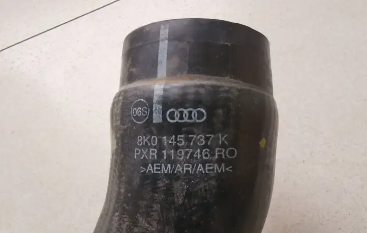 Audi A4 S4 B8 8K (2007 - 2011) 8K0145737K Трубки интеркулера / Шланги интеркулера — фото 2