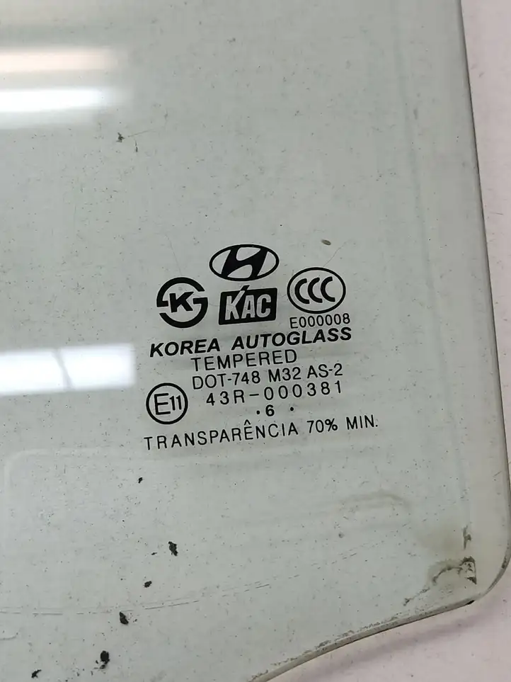 Hyundai Tucson JM (2004 - 2009) 43R000381 Стекло задней двери — фото 2