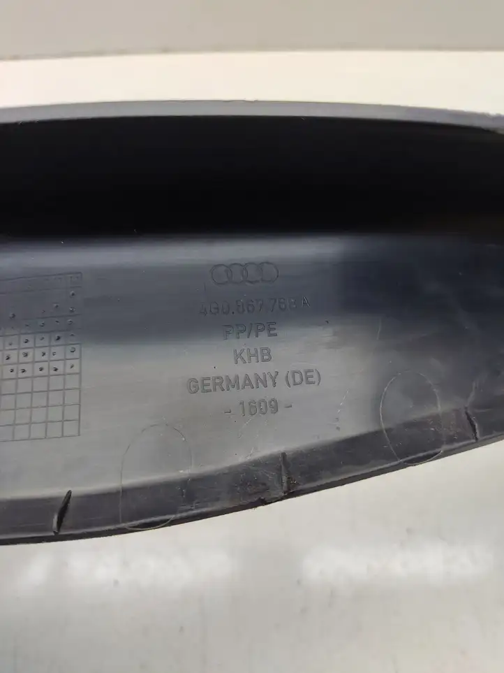 Audi A6 C7 (2011 - 2014) 4G0867768A Внутренняя отделка заднего порога — фото 12