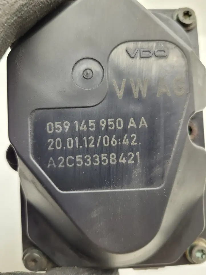 Audi A7 S7 4G (2010 - 2014) 059145950AA Дроссельная заслонка — фото 3