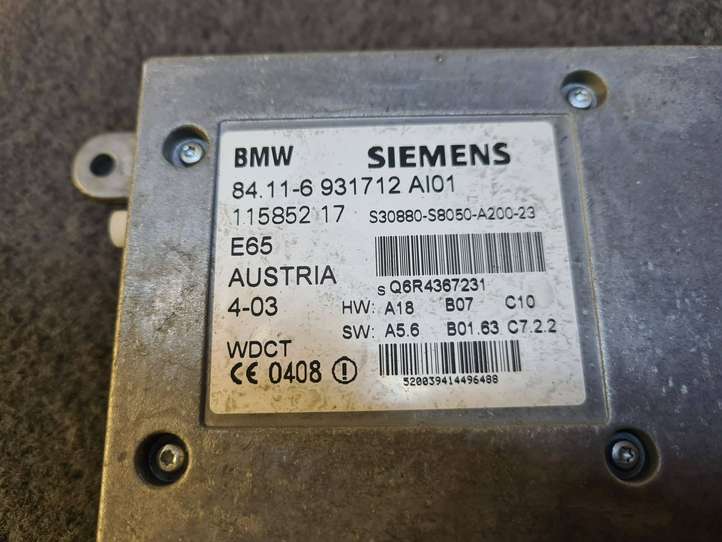 BMW 7 E65 E66 (2001 - 2008)  6931712 Блок управление GSM