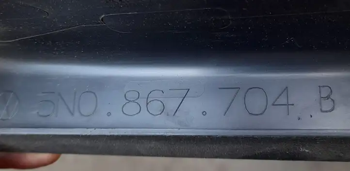Volkswagen Tiguan (2011 - 2016) 5N0867704B Обшивка стойки у окна — фото 4