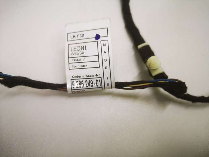 BMW 3 F30 F35 F31 (2012 - 2018)  928624901 Проводка задних дверей