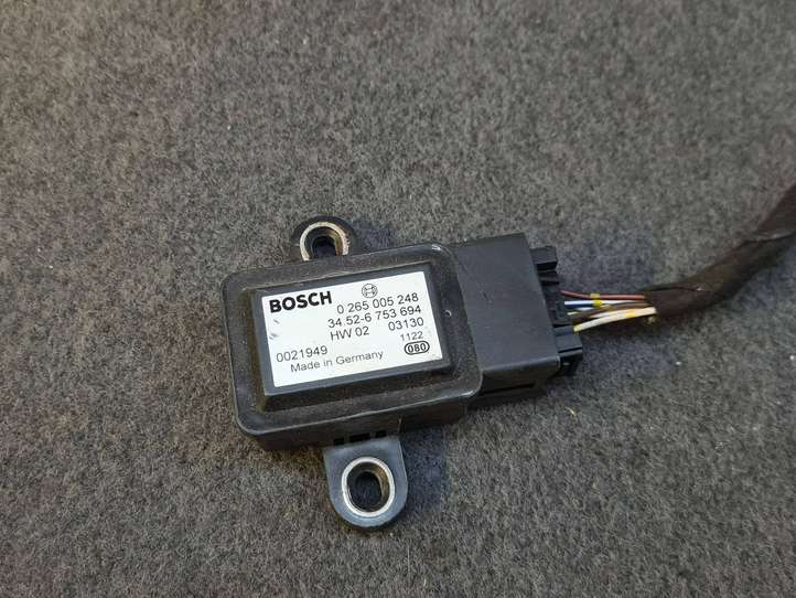 BMW X5 E53 (1999 - 2006)  34526753694 Датчик ESP (системы стабильности) (датчик курсовой устойчивости))