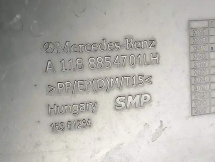 Mercedes-Benz CLA C118,X118 (2019 - ) a1188854701 Кронштейн переднего бампера — фото 7
