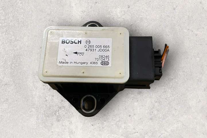 Nissan Qashqai (2006 - 2010)  47931JD00A Датчик ESP (системы стабильности) (датчик курсовой устойчивости))