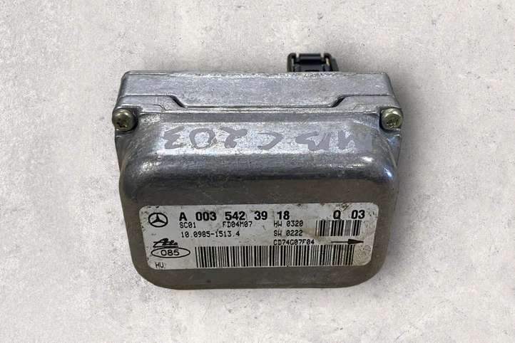 Mercedes-Benz C W203 (2000 - 2007)  A0035423918 Датчик ESP (системы стабильности) (датчик курсовой устойчивости))