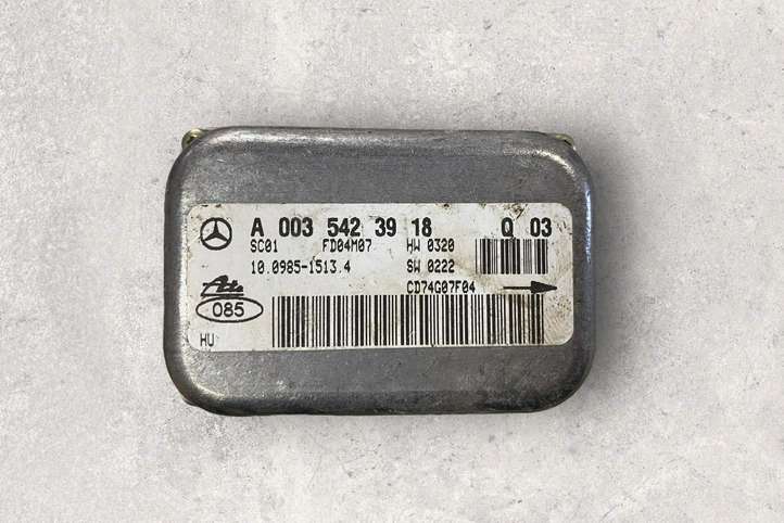 Mercedes-Benz C W203 (2000 - 2007)  A0035423918 Датчик ESP (системы стабильности) (датчик курсовой устойчивости))