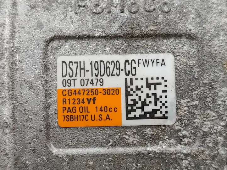 Ford Fusion II (2013 - ) DS7H19D629CG Компрессор (насос) кондиционера воздуха — фото 2