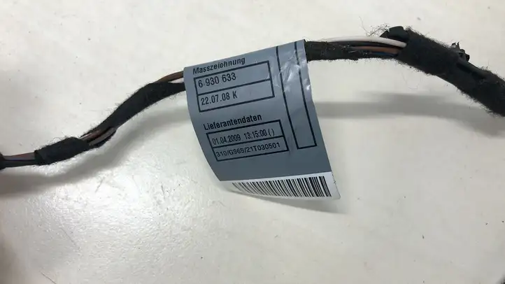 BMW 3 E90 E91 (2005 - 2012) 6938249 Проводка задней двери — фото 2
