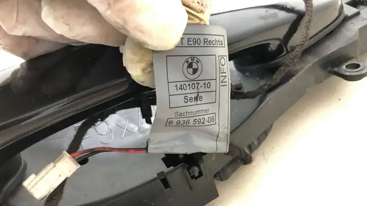 BMW 3 E90 E91 (2005 - 2012) 14010710 Наружная ручка двери — фото 6