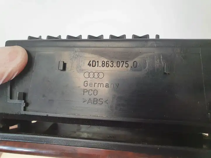 Audi A8 S8 D2 4D (1999 - 2002) 4D1863075Q Вещевой ящик — фото 5