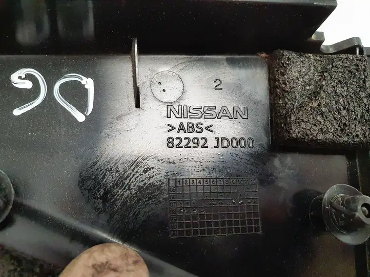 Nissan Qashqai (2006 - 2010) 82292JD000 Прочая отделка задней двери — фото 3