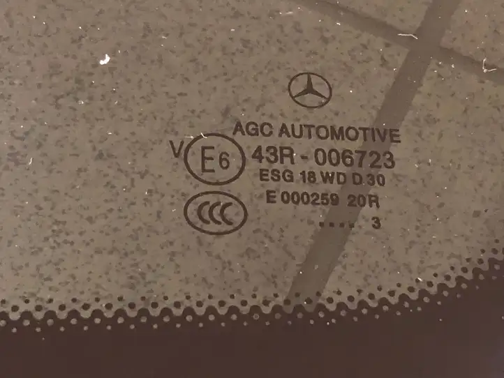 Mercedes-Benz CLS C218,X218 (2011 - 2017) A2186700300 Заднее боковое стекло — фото 2