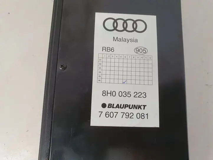 Audi A4 S4 B7 8E 8H (2004 - 2009) 8H0035223 Усилитель звука — фото 3