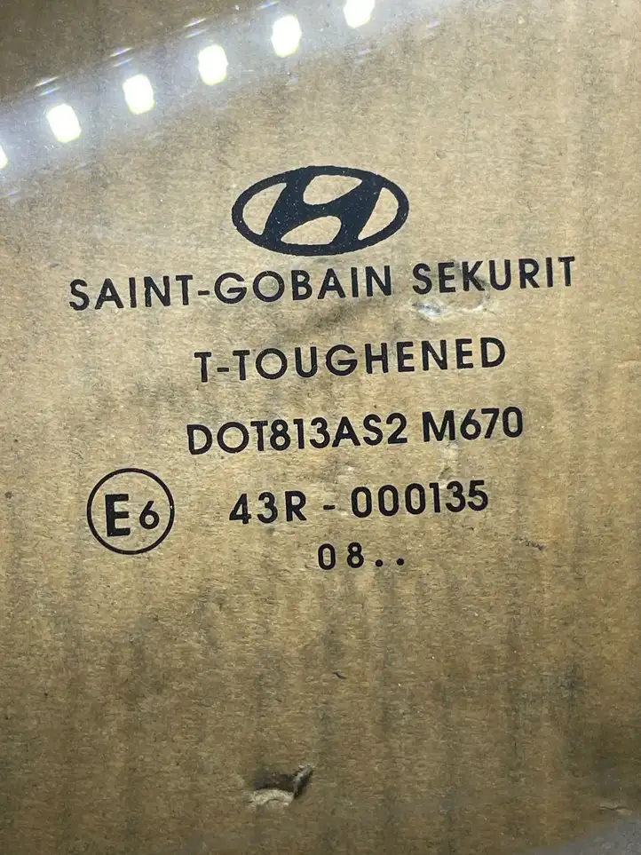 Hyundai i20 (PB PBT) (2008 - 2012) Стекло задней двери — фото 2