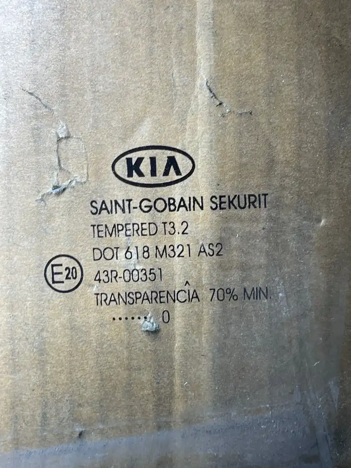 Kia Ceed (2006 - 2010) Стекло задней двери — фото 2