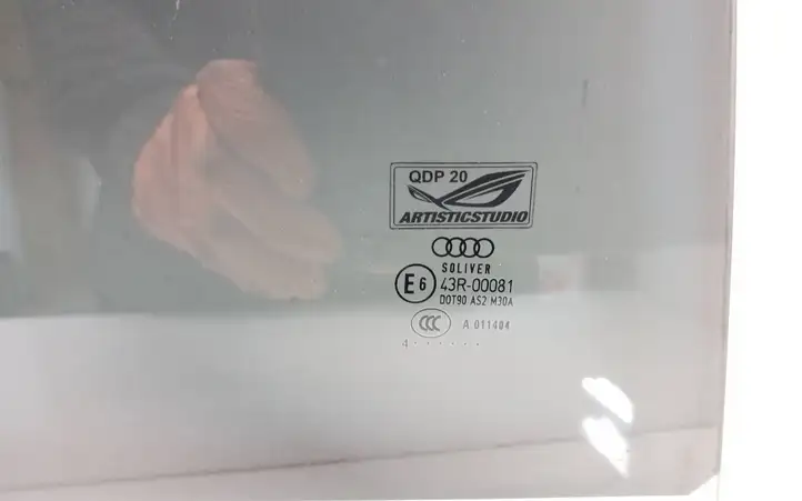 Audi A6 S6 C6 4F (2004 - 2008) 43R00081 Стекло задней двери — фото 3