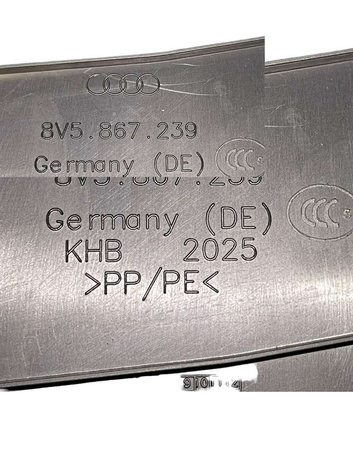 Audi A3/S3 8V (2016 - 2020)  8V5867239 Отделка стойки (B) (нижняя)