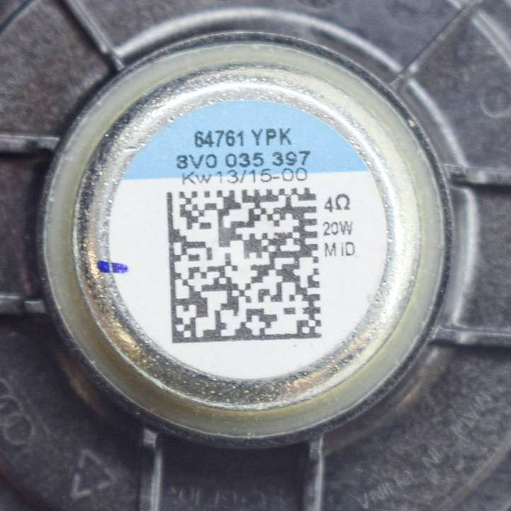 Audi A3/S3 8V (2012 - 2016)  8V0035397 Громкоговоритель в панели