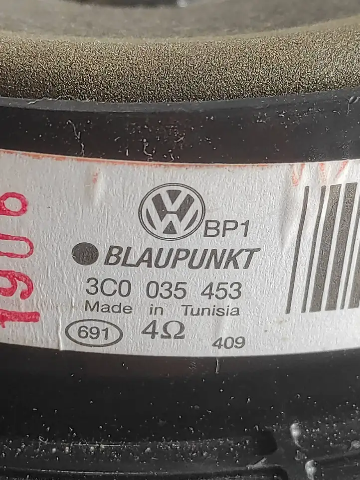 Volkswagen PASSAT B6 (2005 - 2010) 3C0035453 Динамики передних дверей — фото 4